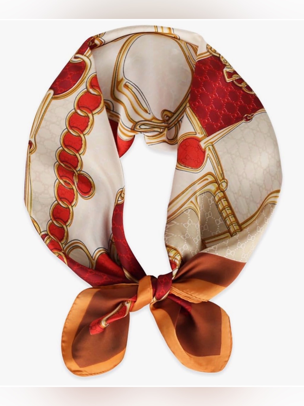 Silk Fill Satin Head Scarf For Women Hair Bandana Hair Scarf Wrap Neck Scarf